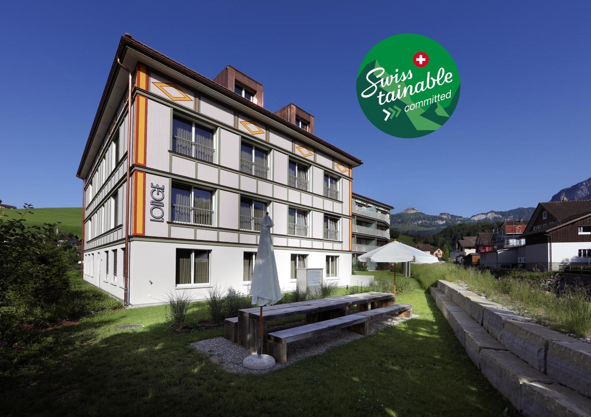 Lodge Hof Weissbad Eksteriør billede